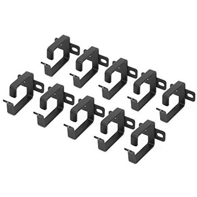Digitus Kabelgeleiding 44 x 60 mm 10 stuks 19 inch netwerksleuf kabelmanagement zwart Digitus Kabelgeleiding 44 x 60 mm 10 stuks 19 inch netwerksleuf kabelmanagement zwart
