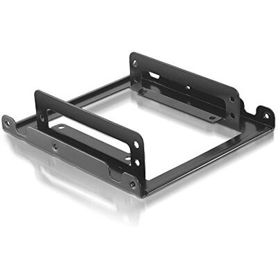 NANOCABLE 10.99.0002 3,5 inch metalen adapter voor twee 2,5 inch harde schijven NANOCABLE 10.99.0002 3,5 inch metalen adapter voor twee 2,5 inch harde schijven