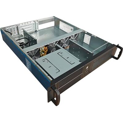 Techly 304000 Industriële rack chassis, 19 inch, 2U, zwart Techly 304000 Industriële rack chassis, 19 inch, 2U, zwart