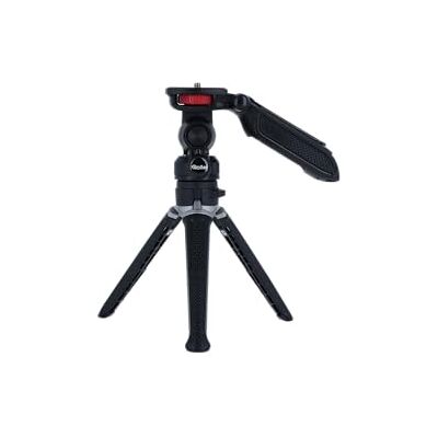 Rollei Creator Grip 3-in-1 flexibel mini-statief voor hoogwaardige opnames met 360° draaibare kop, compacte camerahouder en smartphonehouder Rollei Creator Grip 3-in-1 flexibel mini-statief voor hoogwaardige opnames met 360° draaibare kop, compacte camerahouder en smartphonehouder