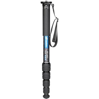 LEOFOTO Carbon monopod Zware arbeid Draagvermogen : 15 kg Maximale hoogte : 153 cm (zonder kogelgewricht) Vijf uittrekbare secties MP-285C LEOFOTO Carbon monopod Zware arbeid Draagvermogen : 15 kg Maximale hoogte : 153 cm (zonder kogelgewricht) Vijf uittrekbare secties MP-285C