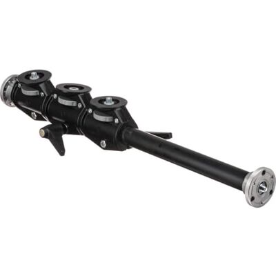 Manfrotto 131DDB Braccio per treppiede met Attacco 3/8 inch, per 4 test, per camera, in Alluminio, zwart Manfrotto 131DDB Braccio per treppiede met Attacco 3/8 inch, per 4 test, per camera, in Alluminio, zwart