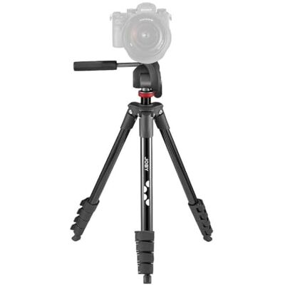 Joby Compact Advanced, Treppiede per fotocamera met 3 levens, Attacco a Sgancio Rapido Universale da ¼-50 inch en Borsa per Trasporto, per CSC, Reflex, Spiegelloos, Smartphone, Zwart Joby Compact Advanced, Treppiede per fotocamera met 3 levens, Attacco a Sgancio Rapido Universale da ¼-50 inch en Borsa per Trasporto, per CSC, Reflex, Spiegelloos, Smartphone, Zwart