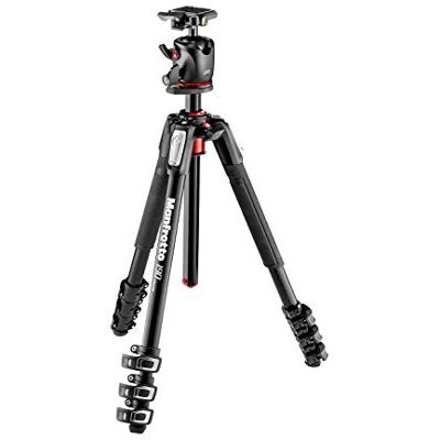 Manfrotto 190X Treppiede heeft 4 seizoenen in aluminium met XPRO W/200 PL Manfrotto 190X Treppiede heeft 4 seizoenen in aluminium met XPRO W/200 PL