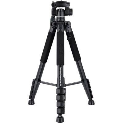Rollei Compact Traveler Star S4 188 cm statief van licht aluminium met 3-weg draaibare kop, fotostatief voor foto en smartphone met telefoonhouder Rollei Compact Traveler Star S4 188 cm statief van licht aluminium met 3-weg draaibare kop, fotostatief voor foto en smartphone met telefoonhouder
