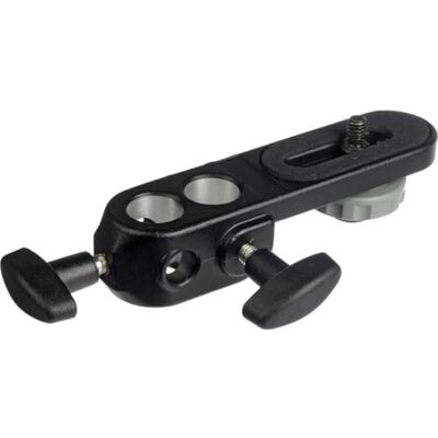 Manfrotto 143BKT Testa a Staffa per camera, bevestiging van 1/4 inch, met bevestiging per spigot da 16 mm, voor fotografie, in alluminio, zwart Manfrotto 143BKT Testa a Staffa per camera, bevestiging van 1/4 inch, met bevestiging per spigot da 16 mm, voor fotografie, in alluminio, zwart