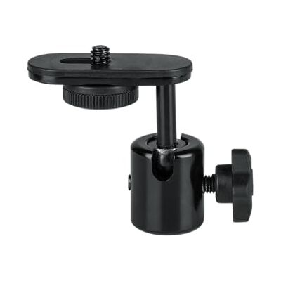 Gator FRAMEWORKS Adapter voor microfoonhouder met kogelkop, 5/8"-27 binnendraad naar 1/4"-20 mannelijk, 360° rotatie, 180° kanteling, 2,7 kg capaciteit (GFW-MIC-CAMERA-MT) Gator FRAMEWORKS Adapter voor microfoonhouder met kogelkop, 5/8"-27 binnendraad naar 1/4"-20 mannelijk, 360° rotatie, 180° kanteling, 2,7 kg capaciteit (GFW-MIC-CAMERA-MT)