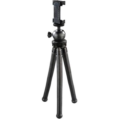 Hama Statief "FlexPro" (voor smartphone, GoPro en camera's, met scharnierpoten, hoogte 27 cm) zwart Hama Statief "FlexPro" (voor smartphone, GoPro en camera's, met scharnierpoten, hoogte 27 cm) zwart