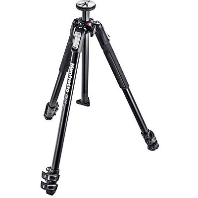 Manfrotto 190X3 Tripod Beensegmenten Aluminium Statief, 13 x 59 x 13 cm, Zwart Manfrotto 190X3 Tripod Beensegmenten Aluminium Statief, 13 x 59 x 13 cm, Zwart