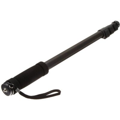 Amazon Basics Camera-monopod, licht, draagbaar, uittrekbaar van 54 tot 170 cm, aluminium, telescopisch, zwart Amazon Basics Camera-monopod, licht, draagbaar, uittrekbaar van 54 tot 170 cm, aluminium, telescopisch, zwart