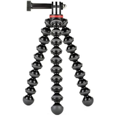 Joby JB01516-BWW GorillaPod 500 Mini flexibel actiestatief met stylus voor GoPro, 360° camera's en andere actiecamera's, laadt tot 500 g Joby JB01516-BWW GorillaPod 500 Mini flexibel actiestatief met stylus voor GoPro, 360° camera's en andere actiecamera's, laadt tot 500 g