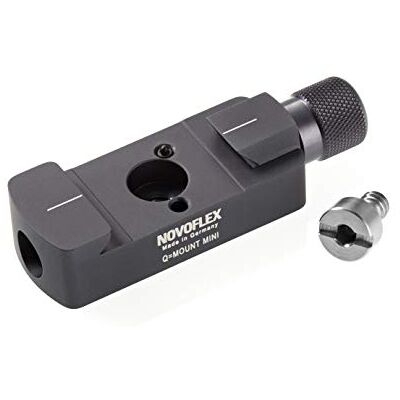 NOVOFLEX Q=Mount Mini snelkoppeling NOVOFLEX Q=Mount Mini snelkoppeling