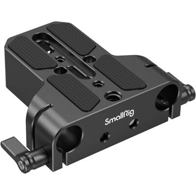 SMALLRIG Universal Baseplate with Dual 15mm Rod Clamp 1674 SMALLRIG Universal Baseplate with Dual 15mm Rod Clamp 1674