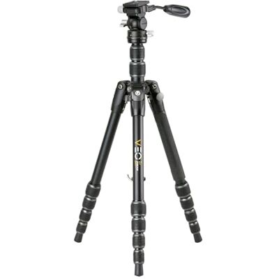 Vanguard Veo 3T 235AP reisstatief van aluminium met broodkop Vanguard Veo 3T 235AP reisstatief van aluminium met broodkop