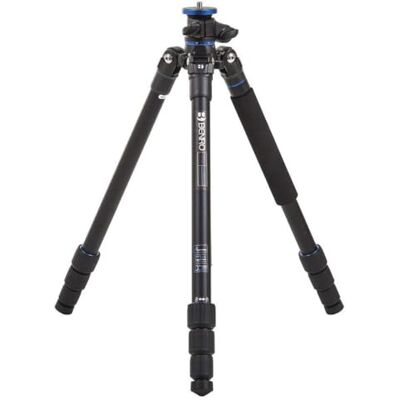 Benro Statief foto's aluminium systeem GoPlus Travel serie 1 4 secties FGP18A Benro Statief foto's aluminium systeem GoPlus Travel serie 1 4 secties FGP18A