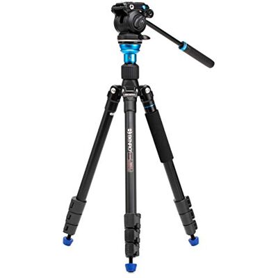 Benro Aero2 Travel Angel videostatief met S2pro kop Benro Aero2 Travel Angel videostatief met S2pro kop
