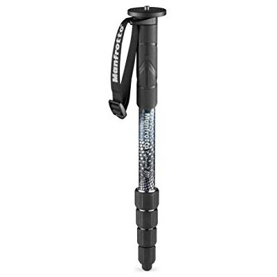 Manfrotto Element MII MMELMIIA5BK, Monopiede in Alluminio a 5 Sezioni Leggero da Viaggio, Fascia da Polso, Impugnatura di Gomma, Twist Lock, Carico 16 kg, per Fotocamere Compatte, Mirrorless, Reflex Manfrotto Element MII MMELMIIA5BK, Monopiede in Alluminio a 5 Sezioni Leggero da Viaggio, Fascia da Polso, Impugnatura di Gomma, Twist Lock, Carico 16 kg, per Fotocamere Compatte, Mirrorless, Reflex