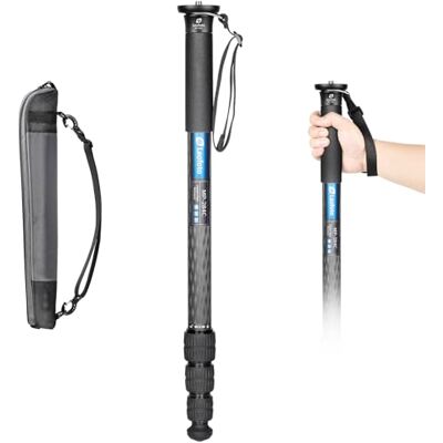 LEOFOTO Carbon Monopod Extreem robuust Draagvermogen: 18 kg Max. Hoogte: 165 cm (zonder kogelkop) Lichtgewicht MP-284C LEOFOTO Carbon Monopod Extreem robuust Draagvermogen: 18 kg Max. Hoogte: 165 cm (zonder kogelkop) Lichtgewicht MP-284C