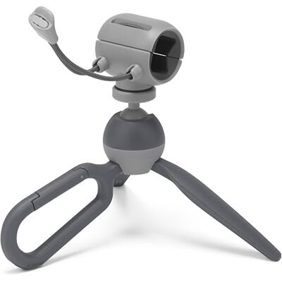 Joby HandyPod Clip Mini-statief met karabijnhaak en klem voor smartphone, type iPhone, Galaxy, Pixel en compacte camera, type Sony ZV-1 II, grijs (JB01839-BWW) Joby HandyPod Clip Mini-statief met karabijnhaak en klem voor smartphone, type iPhone, Galaxy, Pixel en compacte camera, type Sony ZV-1 II, grijs (JB01839-BWW)