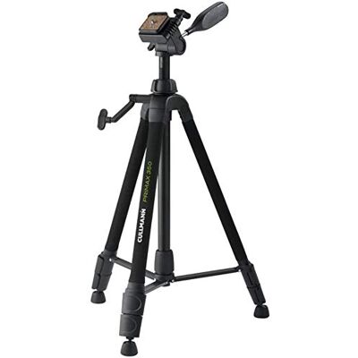 Cullmann Primax 350 statief met 3-weg kop + etui zwart Cullmann Primax 350 statief met 3-weg kop + etui zwart