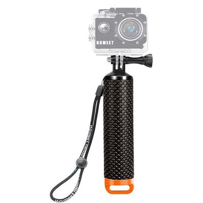 Homeet Drijvende handgreep, onderwaterhandstick, monopod pole, selfiestick, ergonomisch voor actiecamera's, oranje Homeet Drijvende handgreep, onderwaterhandstick, monopod pole, selfiestick, ergonomisch voor actiecamera's, oranje