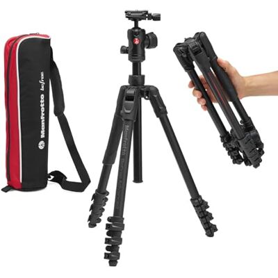Manfrotto Kit Befree Advanced AS aluminium klemhendels Manfrotto Kit Befree Advanced AS aluminium klemhendels