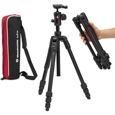 Manfrotto Set Befree Advanced AS aluminium klemringen Manfrotto Set Befree Advanced AS aluminium klemringen