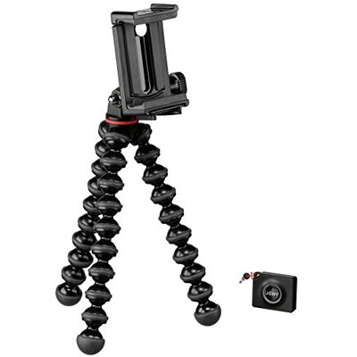 Joby GripTight Kit 500 Action Kit, Treppiede voor iPhone, Smartphone, Vlogging, Video, Action Camera, JB01515-BWW Joby GripTight Kit 500 Action Kit, Treppiede voor iPhone, Smartphone, Vlogging, Video, Action Camera, JB01515-BWW