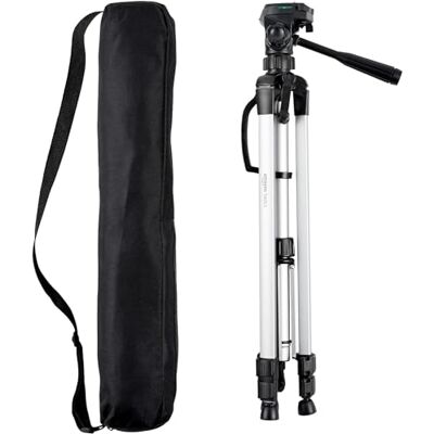 Amazon Basics , 152 cm, lichtgewicht statief met draagtas, zwart Amazon Basics , 152 cm, lichtgewicht statief met draagtas, zwart