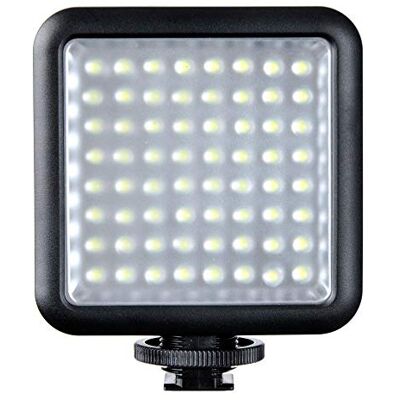 GODOX LED64 Macroflits, zwart Flashs (macroflits, zwart, universeel, 5500 K, 4,5 W, batterij/batterij) GODOX LED64 Macroflits, zwart Flashs (macroflits, zwart, universeel, 5500 K, 4,5 W, batterij/batterij)
