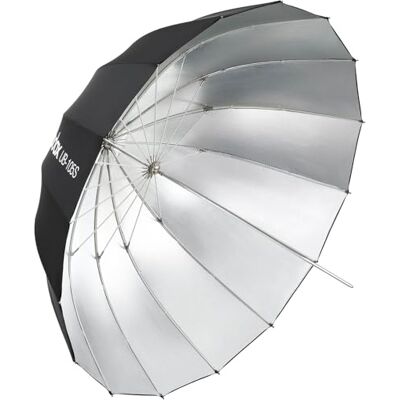 GODOX Parabolische paraplu, zwart en wit, 130 cm GODOX Parabolische paraplu, zwart en wit, 130 cm