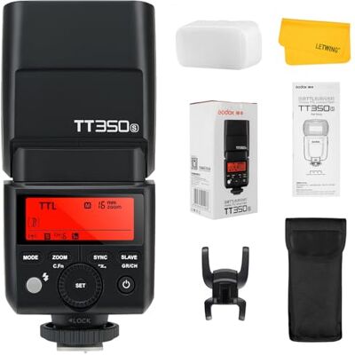GODOX TT350S 2.4G HSS 1/8000 s TTL GN36 Camera Speedlite Compatibel met Sony spiegelloze digitale camera DSLR A7 A7R A7S A7-II A7-III A7R-II A7R-III A7S-II A6300 A6000 (TT350S) GODOX TT350S 2.4G HSS 1/8000 s TTL GN36 Camera Speedlite Compatibel met Sony spiegelloze digitale camera DSLR A7 A7R A7S A7-II A7-III A7R-II A7R-III A7S-II A6300 A6000 (TT350S)