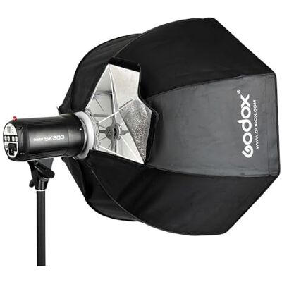 GODOX Paraplu Bowens Lichtbak met rooster, 80 cm GODOX Paraplu Bowens Lichtbak met rooster, 80 cm