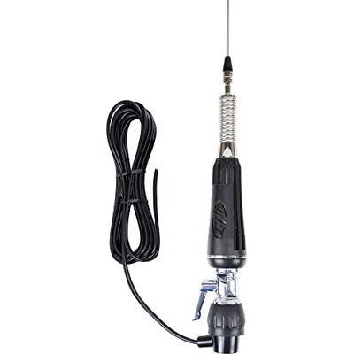 PNI CB LED 1000 opvouwbare antenne, 80 cm lang, met kabel en vaste vlinderhouder, 26-30 MHz, 300 W, emissieverlichting PNI CB LED 1000 opvouwbare antenne, 80 cm lang, met kabel en vaste vlinderhouder, 26-30 MHz, 300 W, emissieverlichting