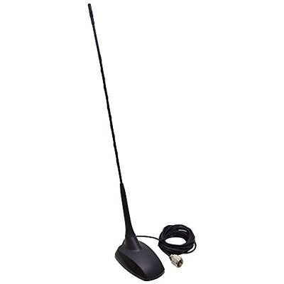 PNI Antenne CB extra 48 SWR 1.2 incl. magneethouder, hoogte 45 cm, 4 m RG58174 kabel 10 km, 150 watt PNI Antenne CB extra 48 SWR 1.2 incl. magneethouder, hoogte 45 cm, 4 m RG58174 kabel 10 km, 150 watt