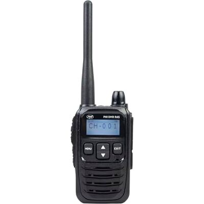 PNI DMR R45 Draagbaar radiostation, digitaal en analoog, 446 MHz, 16 digitale kanalen en 99 analoge kanalen, spraakopnamefunctie, 2000 mAh Li-Ion batterij PNI DMR R45 Draagbaar radiostation, digitaal en analoog, 446 MHz, 16 digitale kanalen en 99 analoge kanalen, spraakopnamefunctie, 2000 mAh Li-Ion batterij