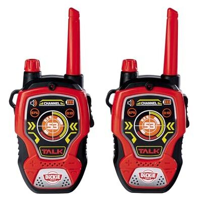 Dickie Toys Dickie Walkietalkie – speelgoed voor kinderen – 16 cm – afstand 100 m – batterijen inbegrepen – 201118195 Dickie Toys Dickie Walkietalkie – speelgoed voor kinderen – 16 cm – afstand 100 m – batterijen inbegrepen – 201118195