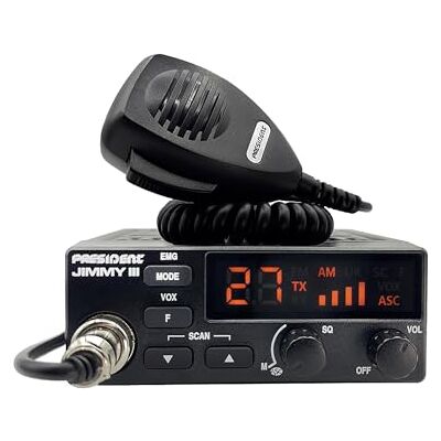 Président CB Radio President Jimmy III AM/FM ASC, VOX Président CB Radio President Jimmy III AM/FM ASC, VOX