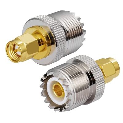 Vecys 2 STKS Adapter SMA Mannelijk naar UHF Vrouwelijke SO239 voor Radio Amateur UHF Walkie Talkie Draagbare Radio Antenne Pl Plug Adapter CB Vecys 2 STKS Adapter SMA Mannelijk naar UHF Vrouwelijke SO239 voor Radio Amateur UHF Walkie Talkie Draagbare Radio Antenne Pl Plug Adapter CB