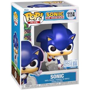 Funko Pop! Plus: Sonic The Hedgehog, parelmoer, vinyl verzamelfiguur, cadeau-idee, officiële merchandising, speelgoed voor kinderen en volwassenen, videogames fans Funko Pop! Plus: Sonic The Hedgehog, parelmoer, vinyl verzamelfiguur, cadeau-idee, officiële merchandising, speelgoed voor kinderen en volwassenen, videogames fans