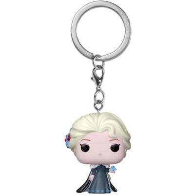 Funko Pop! Sleutelhanger Prinses Holiday Elsa De ijskoningin minifiguur om te verzamelen cadeau-idee officieel product Disney/Pixar fans rugzakdecoratie Funko Pop! Sleutelhanger Prinses Holiday Elsa De ijskoningin minifiguur om te verzamelen cadeau-idee officieel product Disney/Pixar fans rugzakdecoratie