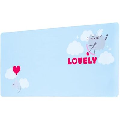Grupo Erik XXL muismat, Pusheen cadeaus voor kattenliefhebbers, gaming-onderlegger 80 x 35,1 cm, toetsenbord en muismat van antislip rubber, speelcadeaus voor gamers Grupo Erik XXL muismat, Pusheen cadeaus voor kattenliefhebbers, gaming-onderlegger 80 x 35,1 cm, toetsenbord en muismat van antislip rubber, speelcadeaus voor gamers
