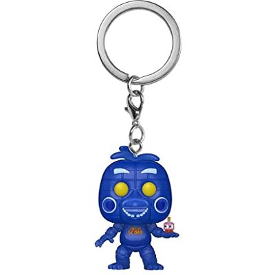 Funko Pop! Sleutelhanger: Five Nights at Freddy's (FNAF) High Score Chica The Chicken Vinyl minifiguur om te verzamelen fancy sleutelhanger Funko Pop! Sleutelhanger: Five Nights at Freddy's (FNAF) High Score Chica The Chicken Vinyl minifiguur om te verzamelen fancy sleutelhanger