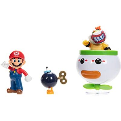 Super Mario Set Mario & Bowser figuren 6 cm Super Mario Set Mario & Bowser figuren 6 cm