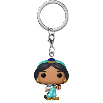 Funko Pop! Sleutelhanger: Prinses Holiday – Jasmine – Disney Prinsessen – Mini verzamelfiguur – cadeau-idee – officieel product – Disney/Pixar fans – rugzakdecoratie Funko Pop! Sleutelhanger: Prinses Holiday – Jasmine – Disney Prinsessen – Mini verzamelfiguur – cadeau-idee – officieel product – Disney/Pixar fans – rugzakdecoratie