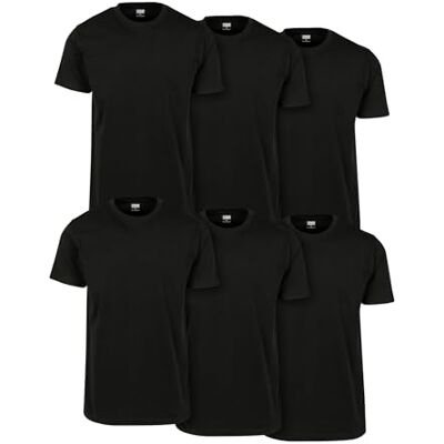 Urban Classics Lot de 6 T-shirt Homme (lot de 6) M Urban Classics Lot de 6 T-shirt Homme (lot de 6) M