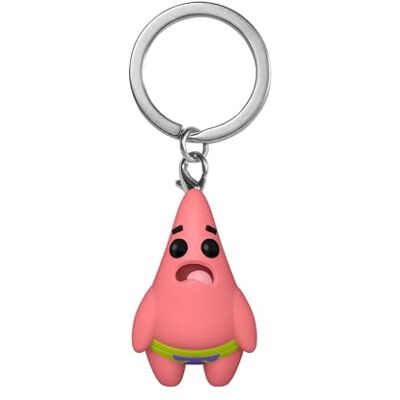 Funko Pop! Sleutelhanger: SpongeBob Patrick Star met Wedgie Fancy Sleutelhanger Mini figuur om te verzamelen Cadeau-idee Officiële koopwaar Cartoon fans Decoratie Funko Pop! Sleutelhanger: SpongeBob Patrick Star met Wedgie Fancy Sleutelhanger Mini figuur om te verzamelen Cadeau-idee Officiële koopwaar Cartoon fans Decoratie