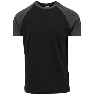 Urban Classics T-shirt Raglan Contrast T-shirt Homme (lot de 1) L Urban Classics T-shirt Raglan Contrast T-shirt Homme (lot de 1) L