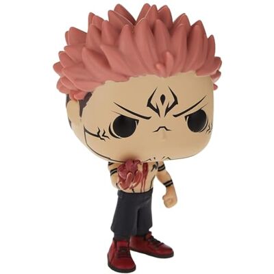 Funko Jujutsu Kaisen POP & Buddy! Sukuna vinyl figuur met hart 9 cm Funko Jujutsu Kaisen POP & Buddy! Sukuna vinyl figuur met hart 9 cm