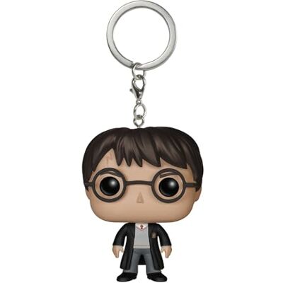 Funko Pocket Pop! Sleutelhanger: Harry Potter Harry- Vinyl minifiguur om te verzamelen fancy sleutelhanger kerstcadeau cadeau-idee Officiële producten Movies Fans Funko Pocket Pop! Sleutelhanger: Harry Potter Harry- Vinyl minifiguur om te verzamelen fancy sleutelhanger kerstcadeau cadeau-idee Officiële producten Movies Fans